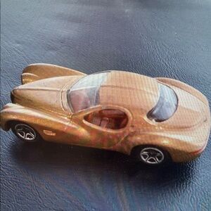 Gold Toy Car